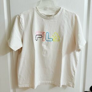 Fila Short Sleeve Tee with Graphic Design